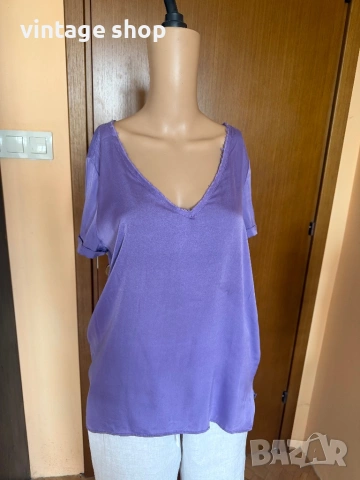 Копринени блузи, снимка 2 - Тениски - 54184584