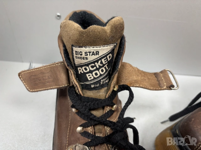 Здрави зимни Боти, тип Кубинки „Big Star Shoes Rocked Boot“, снимка 9 - Мъжки боти - 54090321