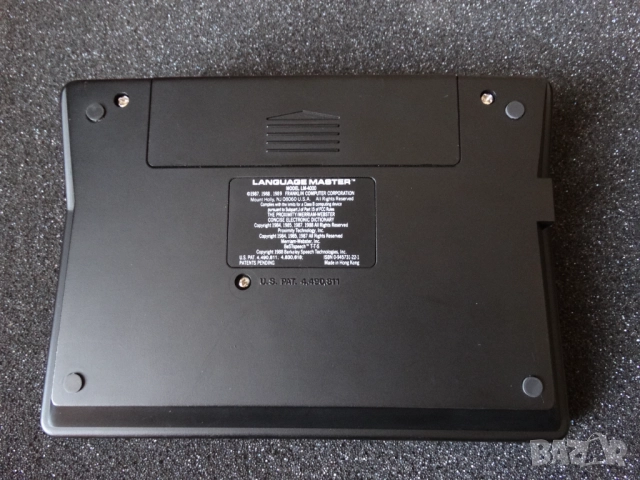 FRANKLIN Language Master LM4000 - електронен преводач от 80-те ..., снимка 6 - Колекции - 51701509