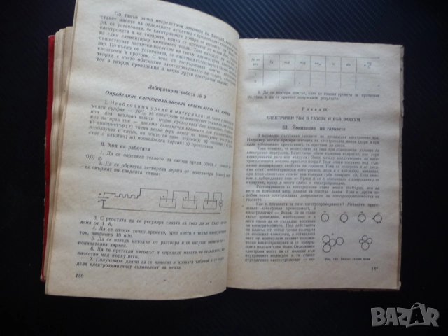 Физика за 10 клас стара 1966 г.течности твърди тела трептения вълни електричество ток електролити ма, снимка 3 - Учебници, учебни тетрадки - 51553988