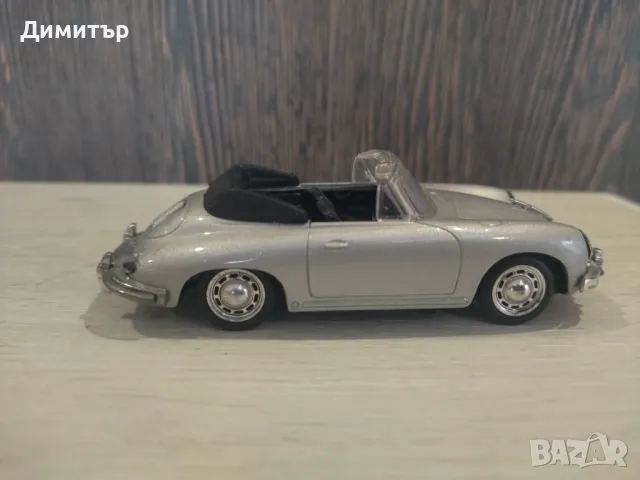 Метална количка Porsche 356 B Cabrio 1959 !!!, снимка 4 - Колекции - 49303446