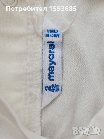 Нова рокля Mayoral размер 92, снимка 4 - Детски рокли и поли - 54016043