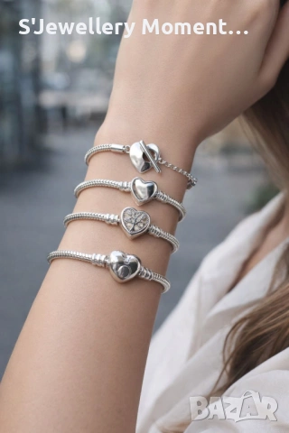 Различни модели на гривни тип Пандора