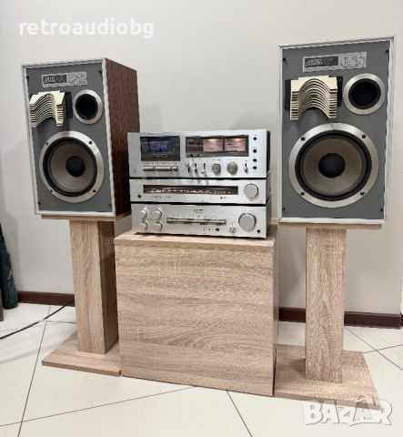 🔊Колекционерска ретро аудио система - сет LUXMAN - усилвател L-4, дек K-5 и тунер T-1 - 1978 - 1982, снимка 6 - Аудиосистеми - 50242499