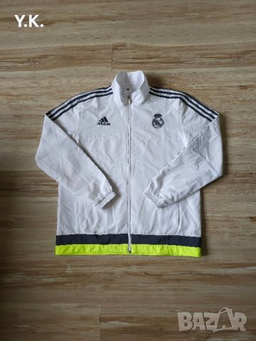 Оригинално мъжко горнище Adidas x F.C. Real Madrid, снимка 1 - Спортни дрехи, екипи - 45335394