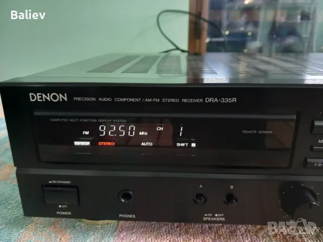 DENON DRA-335R Stereo Receiver , снимка 2 - Ресийвъри, усилватели, смесителни пултове - 48759576