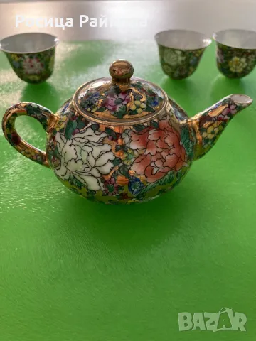 Китайски / Японски мини сервиз за кафе, чай, саке, снимка 4 - Сервизи - 50261036