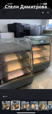 Сладкарска хладилна витрина /Швеция/ 90см, снимка 2 - Хладилни витрини и фризери - 52279053