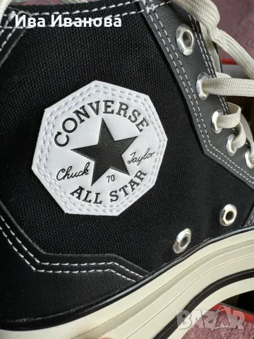 CONVERSE Спортни обувки черни 70 De Luxe Squared, снимка 6 - Кецове - 46855739