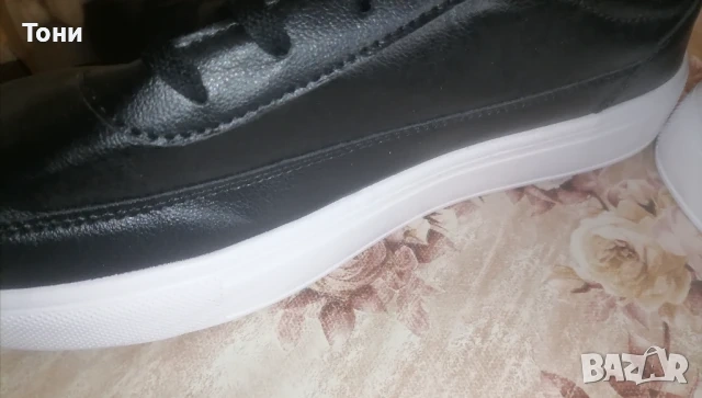 Нови Кожени Мъжки Маратонки 45, снимка 8 - Маратонки - 53661325