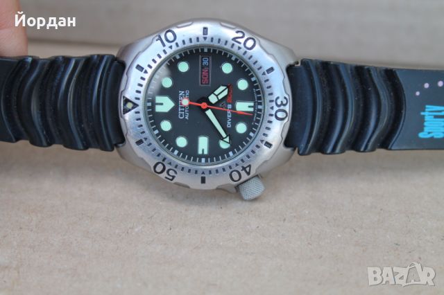 Японски мъжки ръчен часовник ''Citizen promaster'' /Diver 200m/, снимка 10 - Мъжки - 45932604