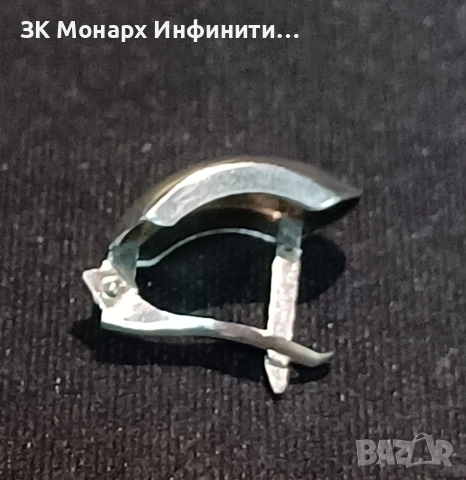 сребърна обеца , снимка 2 - Обеци - 52123887