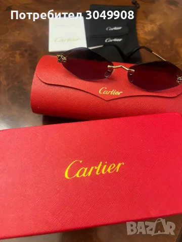 Слънчеви очила Cartier, снимка 5 - Слънчеви и диоптрични очила - 47758741