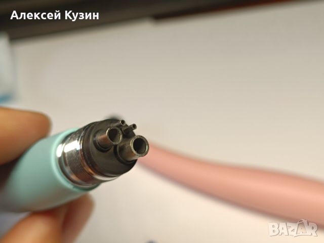 Стоматологичен високоскоростен наконечник с бутон и LED (вода въздух) PB-0001, снимка 2 - Стоматология - 46169726