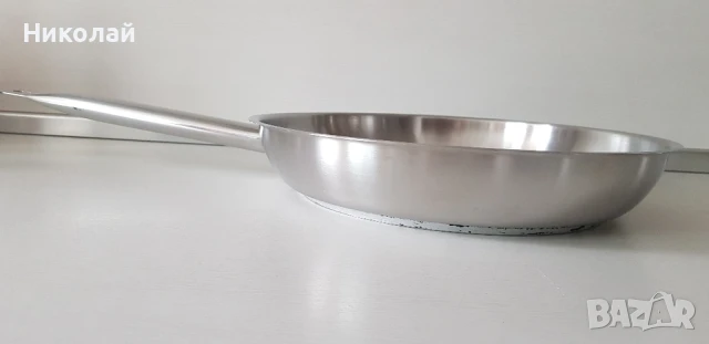 професионален стоманен тиган Stainbach, снимка 7 - Съдове за готвене - 51015262