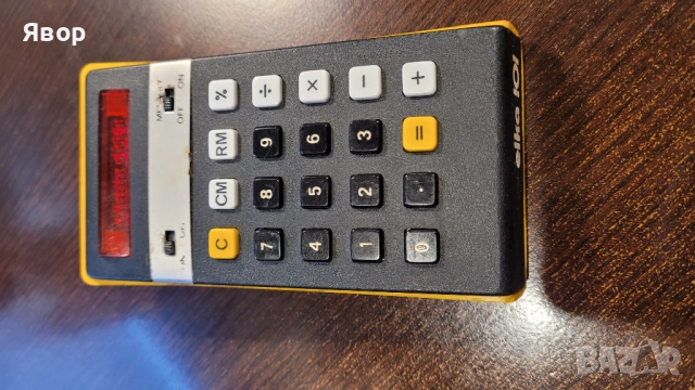 Калкулатор ретро от соца , снимка 2 - Друга електроника - 53498324