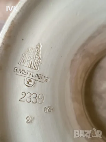 Антикварен VILLEROY & BOCH METTLACH, снимка 3 - Антикварни и старинни предмети - 49967320