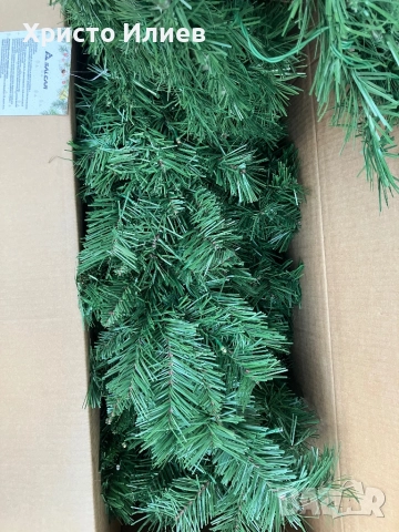 Коледна елха 210см с вградени лед лампички Голяма НОВА, снимка 14 - Декорация за дома - 50164762