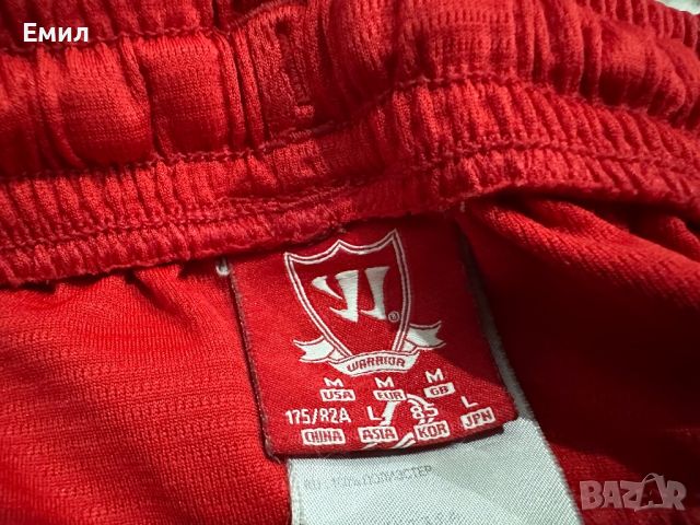 Оригинални шорти Warrior x Liverpool 2014-15 Home Shorts, Размер М, снимка 5 - Къси панталони - 46270321