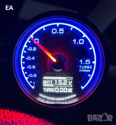 Бууст метър boost meter измервателен уред за турбо