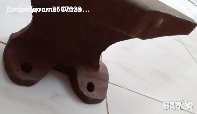 стара наковалня 12 кг, 7 кг.инструмент, желязо, наковални, снимка 12 - Други инструменти - 40613671
