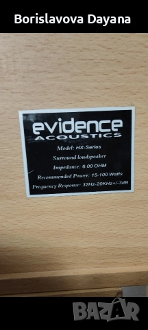 Тонколони Évidence Acoustics NX Séries 5.0, снимка 7 - Тонколони - 53566920
