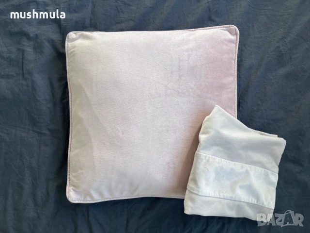 Декоративна възглавница 45 х 45 см с 2 калъфки, снимка 5 - Възглавници - 53151212