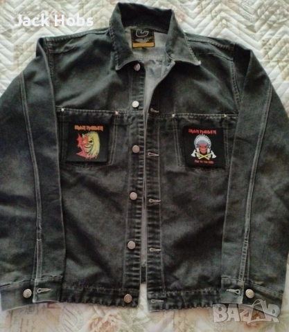 Дънково метъл яке, снимка 2 - Якета - 53834876