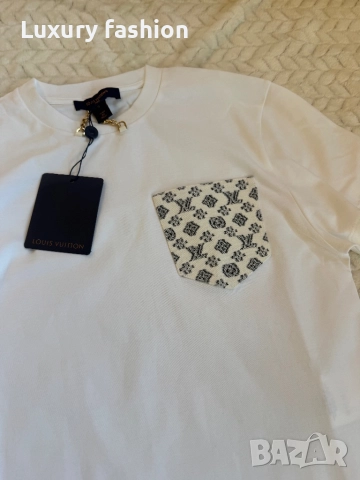 Дамска тениска Louis Vuitton, снимка 2 - Тениски - 52876059