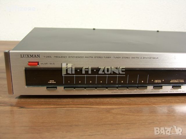 ТУНЕР  Luxman t-240l , снимка 4 - Ресийвъри, усилватели, смесителни пултове - 46111468