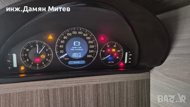 Ремонт на подсветка на километражиw 219, w211и w209., снимка 2 - Сервизни услуги - 49668811