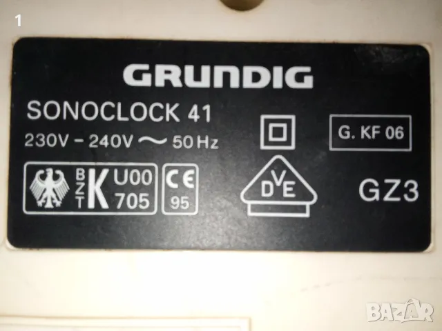 Радиочасовник Grundig Sonoclock 41, снимка 11 - Радиокасетофони, транзистори - 48466810