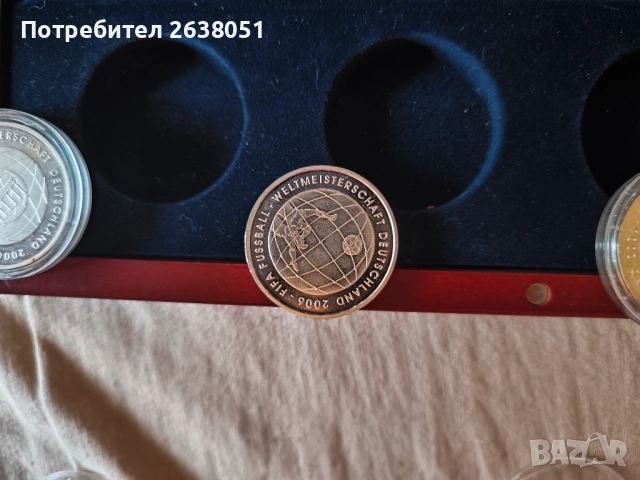 Продавам сребърни монети от 10 евро, снимка 10 - Колекции - 53701589