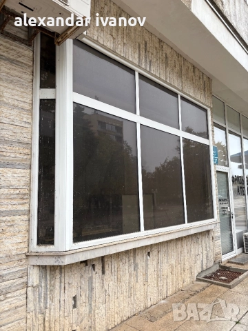 Бяла алуминиева дограма с врати – 24 м², втора употреба, символична цена, снимка 5 - Други услуги - 52183948