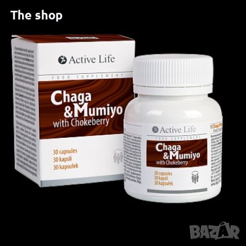 БАД "Чага и мумио" Active Life, 30 капсули (013), снимка 1 - Хранителни добавки - 45779530