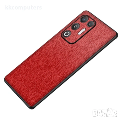Кожен Калъф за ZTE nubia RedMagic 11 Air 5G - PU+PC+TPU, Личи текстура, 1mm защита, 4 цвята, снимка 4 - Калъфи, кейсове - 53944956