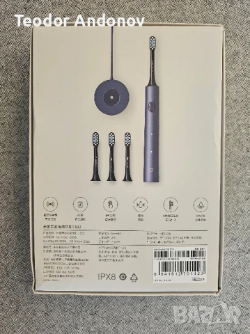 Електрическа четка за зъби Xiaomi T302 с бонус глави, снимка 2 - Други - 50453097