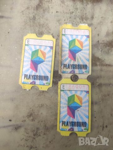 Продавам playground  tiket, снимка 2 - Колекции - 46199310