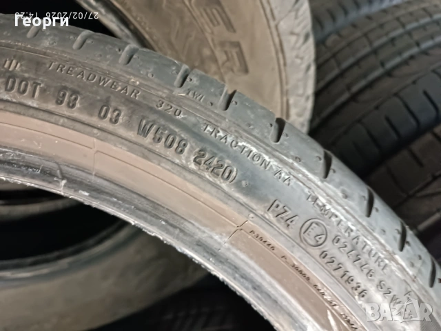2бр.летни гуми 255/35/19 Pirelli, снимка 7 - Гуми и джанти - 53665564