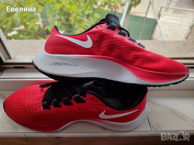Чисто нови! Червени оригинални мъжки маратонки Nike, снимка 10 - Маратонки - 46145583