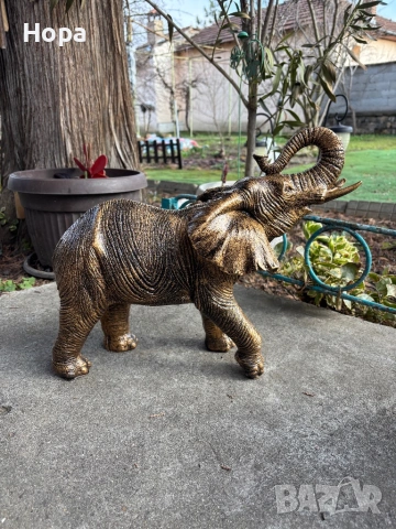 Статуетка Слон 30/40см., снимка 7 - Статуетки - 54210812