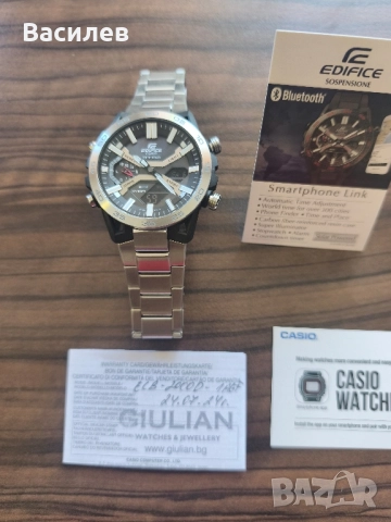 Casio edifice ECB-2000D-1AEF, снимка 4 - Мъжки - 51623313