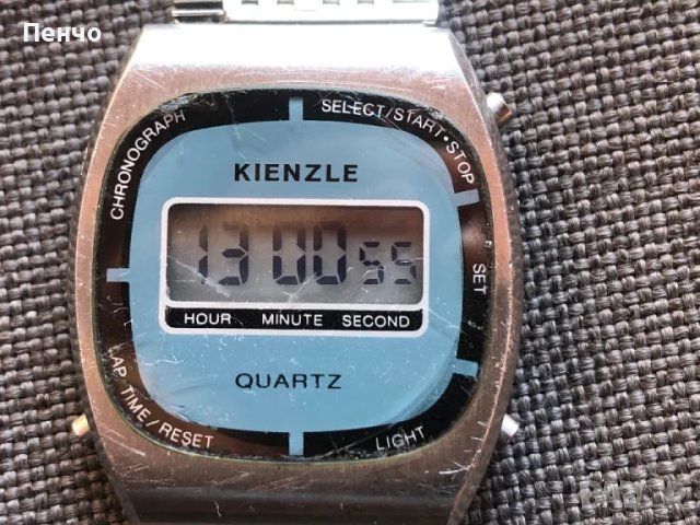 ретро LCD "KIENZLE" CHRONOGRAPH, снимка 3 - Антикварни и старинни предмети - 46701919