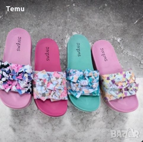 Дамски плажни чехли с уникален цветен дизайн за весело и ярко лятно настроение, снимка 9 - Чехли - 46377946