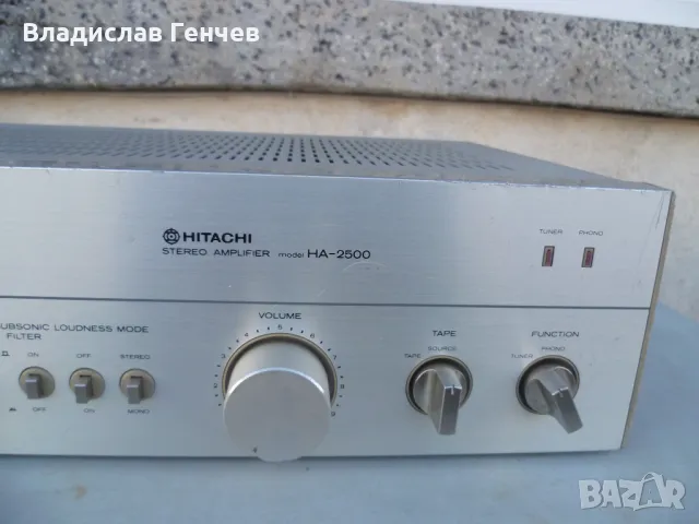 Усилвател HITACHI HA-2500, снимка 4 - Ресийвъри, усилватели, смесителни пултове - 48102810