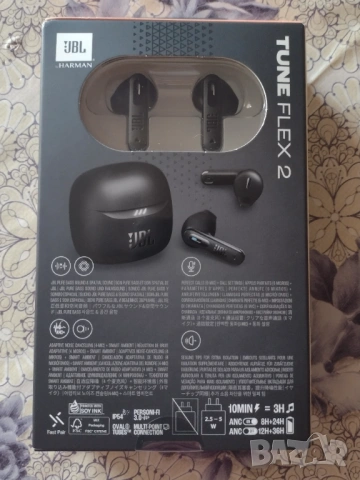 слушалки JBL TUNE FLEX 2, снимка 3 - Безжични слушалки - 53779124