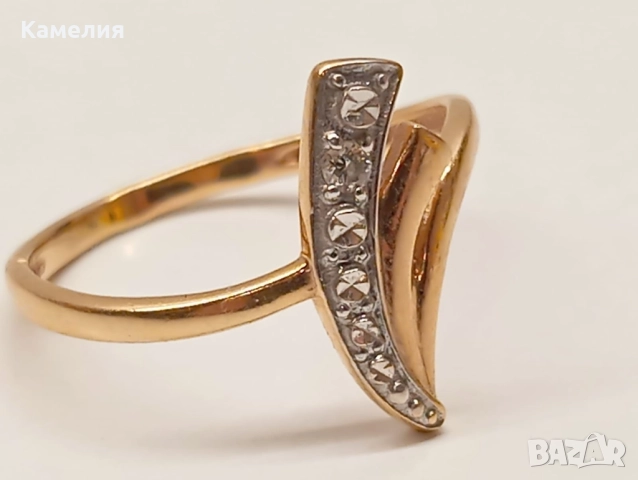 Руско златно , снимка 2 - Пръстени - 51551670