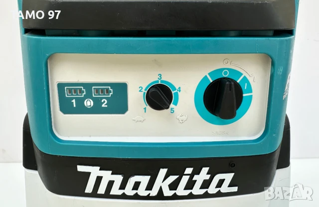 Makita DVC862L - Безчеткова акумулаторна прахосмукачка за сухо и мокро почистване , снимка 6 - Прахосмукачки - 50869400