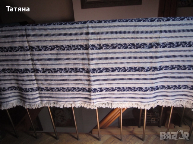 Покривало за спалня  ТЪКАНО СУКНО И  РЪЧНИ ПЛЕТИВА - АВТЕНТИЧНИ, снимка 5 - Декорация за дома - 51632030