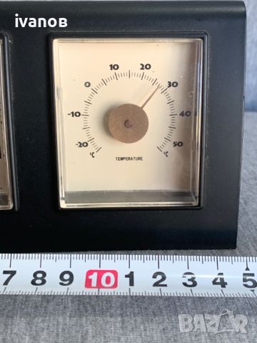 будилник кварцов с термометър , снимка 4 - Антикварни и старинни предмети - 45268529